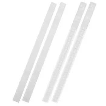 2 пары весов для теста, скалка, направляющие для измерения толщины помадки, весы для печенья, измерение помадки прозрачный