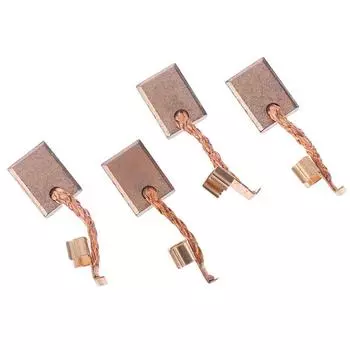 2 пары запасных угольных щеток Cb-440 для электроинструментов с электродвигателем Makita One Size