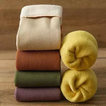 2 пары женских зимних носков средней длины, однотонные, высокоэластичные, сохраняющие тепло, легкие, удобные, теплые, повседневные, спортивные носки