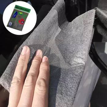 2 PC Thickened Cloth For Cleaning Glass - Household Cleaning Cloth For Bathroom Mirrors, No Water Stains Or Lint, Quick Drying One Size