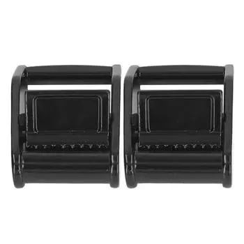 2 PCS 304 Stainless Steel Cam Flap Buckles Webbing Press Buckles Tie Down Fasteners Marine Hardware Yacht Accessories 25MM