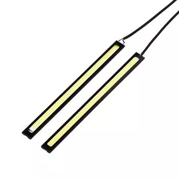 2 Pcs Cars LED COB Bulb 12V 6000K White Panel DRL Interior Lights External Atmosphere Lamp Daytime Running Lights Work Lights S CHINA