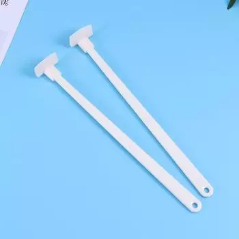 2 шт. Лопатка для эмульсии, лосьон, блендеры, силиконовый скребок, джем, масло 2pcs белый