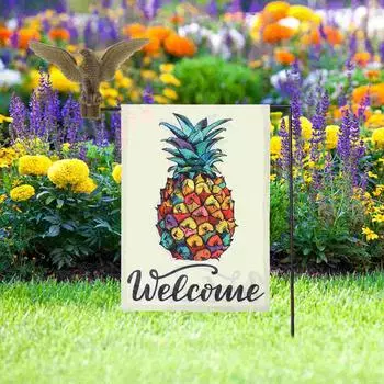 2 Pcs Football Flags Flagpole Eagle Head DIY Decor Top Ornament Topper Golden Parts Replacements 11x6.5cm золотистый