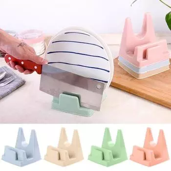 2 шт. стойки для крышек, держатель для крышки кастрюли, полка для крышки сковороды, противоскользящая устойчивая гладкая кромка розовый