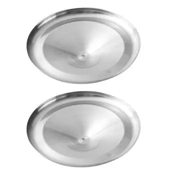 2 Pcs Stainless Steel Lid Exquisite Cup Tumbler for Work Lids Practical Covers Convenience
