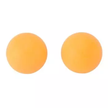 2 шт. Мяч для настольного тенниса Высококонтрастные цветные пластиковые мячи для игры в понг для слабовидящих и слепых