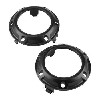 2 передние противотуманные фары с черной рамкой для mitsubishi outlander 2007-2009