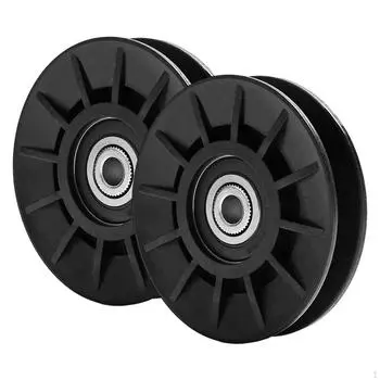 2 Pieces 532194326 194326 Idler Pulley Accessory Easily Install Spare Parts Sturdy for Riding Mower