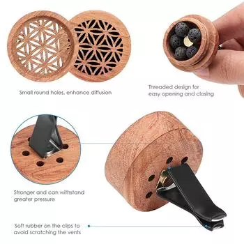2 шт. Автомобильный диффузор с эфирным маслом, освежитель воздуха, удаление запаха