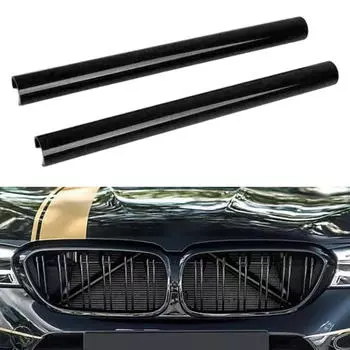 2 Pieces Front Grille Insert Trims Auto Accessories, Car Grill Inserts Stripes for F11
