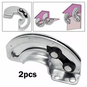 2 Pieces Invisible 90 Degree Hinges,Interior Concealed Hinge Replacement Convenient Practical