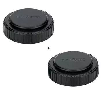2 pieces JJC Lens Cap Canon Extender Cap Canon Canon RF2X Extender Lens Compatible Canon Extender Cap RF Compatible EXT. RF1.4X & EXT.