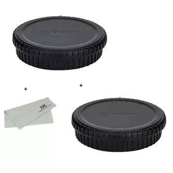 2 Pieces JJC Nikon Z Mount Rear Lens Cap Body Cap for Nikon Z50 II Z6III Zf Z30 Z9 Z8 Z fc Z6II Z7II Z50 Z5 Z6 Z7 Nikon Z Mount Camera Lens + etc. &