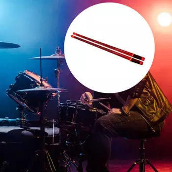 2 шт. светящиеся барабанные палочки светящиеся наконечники барабанные палочки легкие прохладные перкуссии red