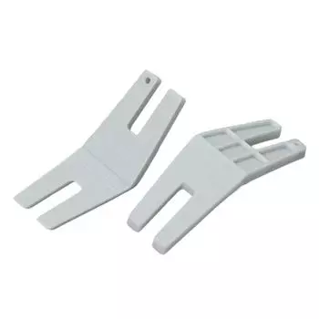 2 Pieces Sewing Hump Universal Presser Hemlines ABS for Home