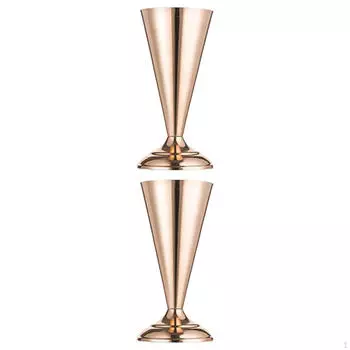 2 Pieces Wedding Centerpiece Flower Vase Artificial Holder Flowerpot Planter for Birthday 25cm