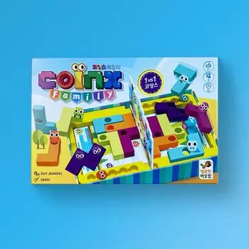 2-player board game recommendation, Coings Family, Korean popular educational game