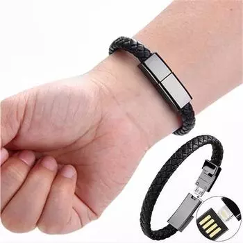 2. Плетеный браслет перезаряжается и подходит для различных брендов. For iPhone