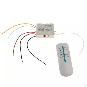 2-полосная беспроводная интеллектуальная лампа с радиочастотным пультом дистанционного управления, приемник + излучатель 220 В