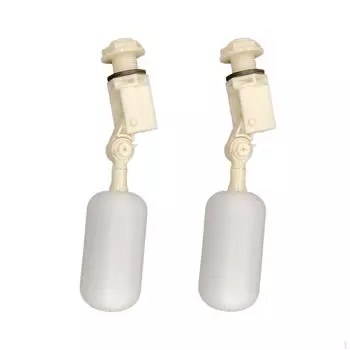 2 поплавковых клапана, плавающий шар, 1/2 дюйма, автоматическое заполнение, отключение, контроль потока, поилка для скота