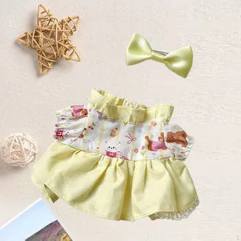 2 предмета кукольной одежды, плюшевый наряд, мягкие подарки для переодевания, реквизит для фотографий из мультфильмов, костюм dress