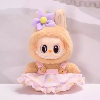 2 предмета одежды для кукол Лабубу, аксессуары, стильный комплект одежды Kawaii, подходящий для кукол Лабубу ростом 15–17 см, комплект одежды для кукол A3