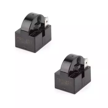 2 пусковых реле qp2-4r7 для холодильника qp2-4.7 qp2-4.7 g с PTC 4,7 Ом, 1 контакт