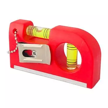 2-пузырьковый спиртовой уровень с магнитным основанием, горизонтальная линейка, портативный алюминиевый сплав, пузырьковый уровень, измерительный инструмент, уровень, инклином