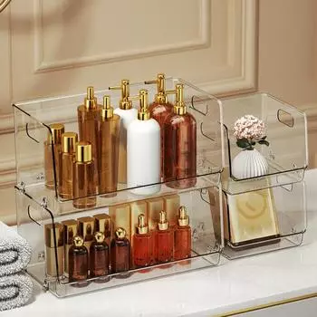 2 размера ящик для хранения с большим отверстием удобный органайзер для поделок и плюшевых игрушек L чистый