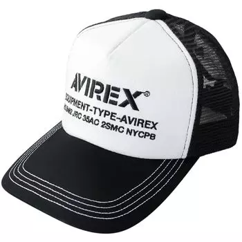 2 размера Стандартная военная сетчатая кепка XL LL Большой размер Кепка-ушанка Большой размер Летний размер Подходит НУМЕРАЦИЯ [Avirex] Мужская (Один Большинство, Белый)