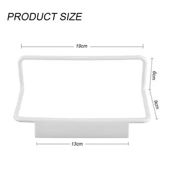 2 размера вешалки для полотенец над дверью кухонного шкафа вешалка для полотенец бар подвесной держатель ванная полка вешалка домашний органайзер длинный настенный крючок Plastic 19cm