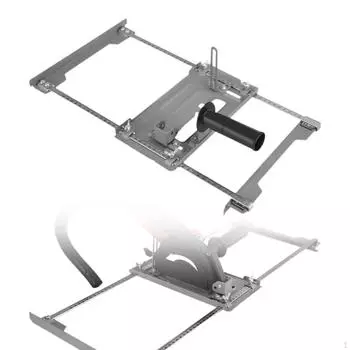 2-рельсовая направляющая для циркулярных пил, пильная система для получения прямой повторяемости 0 to 36cm