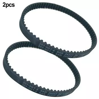 2 ремня для пылесоса Shark LA301 LA300 LA322 IZ362H 207-3GT-6, HTD 207-3M