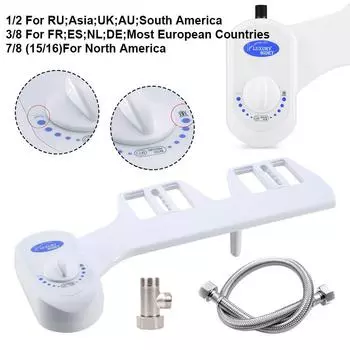 2 режима ручной биде сиденье для унитаза биде насадка для раковины биде распылитель для очистки один вход холодной воды 7/8