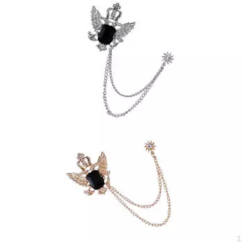 2 роскошные/и мужские подвесные броши-цепочки