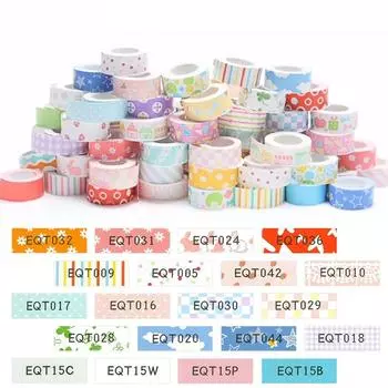 2 рулона, 15 мм * 4 м, милые наклейки, совместимые с KingJim LR5C MP20 LR-RK1C MP365 GL1 TEPRA Lite, наклейки для принтера этикеток, ленты для этикеток White EQT15W