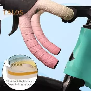 2 рулона ленты для руля велосипеда, лента для руля шоссейного велосипеда EVA, толстая нескользящая лента для руля велосипеда, обмотка для руля велосипеда