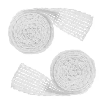 2 рулона плетеной веревки Char Siew, шпагат для колбасы, мясника, для приготовления мяса, сетка для земли, хлопковая нить, мясники