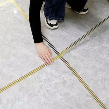 2 рулона самоклеящейся ленты-ленты Caulk Strip 5M Удобная лента для заделки зазоров между плитками Metope Style 2