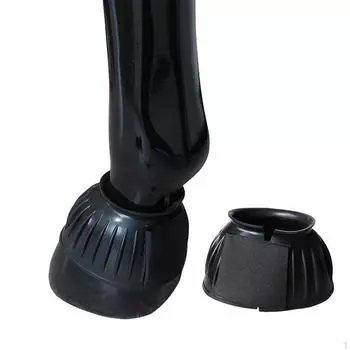 2 сапога-колокольчика, прочная защита копыт для лошадей, конное снаряжение M 7.6cmx8.8cm