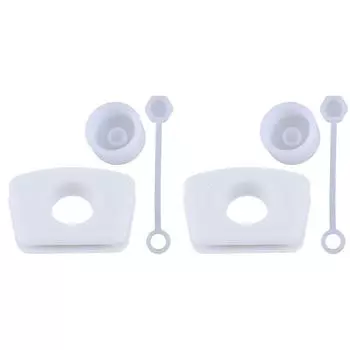 2 Set Silicone Spill Stopper Set for Stanley 1.0/2.0 Tumbler Accessory Reusable Straw Cap Spill Stopper Leak Stopper for Stanley