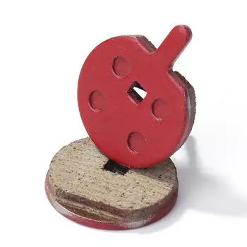 2 комплекта тормозных колодок для горного велосипеда, износостойкие, тихие, дисковые тормозные колодки для велосипеда