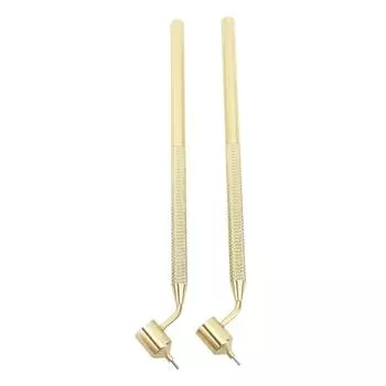 2 шт. 0,5 мм 0,7 мм Жидкая Пишущая Краска Аппликатор Ручка Противоскользящая Ручка Алюминиевая Подкраска Наклонная