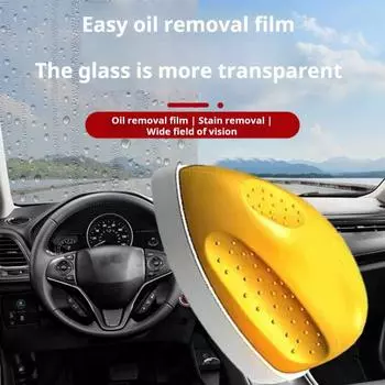 2 шт. 100 мл. Средство для удаления масляной пленки с автомобильных стекол. Очиститель для стекол без разводов, улучшает видимость.