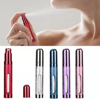 2 шт., 12 мл, распылитель для духов, распылитель, флакон с насосом, многоразовый аромат для путешествий красный