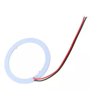 2 шт. 12 В 24 светодиода 80 мм ангельские глазки ярко-белое кольцо автомобильный свет белый