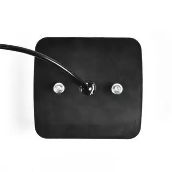 2 шт. 12 В 24 В боковой габаритный фонарь 10 светодиодов квадратные фонари для прицепа задние фонари с отражателем для фургона грузовика автофургона