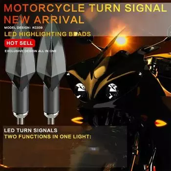 2 шт. 12 В универсальный мотоциклетный указатель поворота, поворотные стрелки, светодиодный мотоциклетный предупреждающий задний фонарь, мигающий светодиодный индикатор для мотоцикла чёрный
