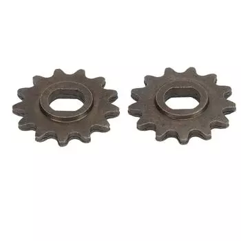 2 шт. 13 т звездочка двигателя из углеродистой стали H-образное отверстие цепная звездочка двигателя цепное колесо двигателя для электрического велосипеда